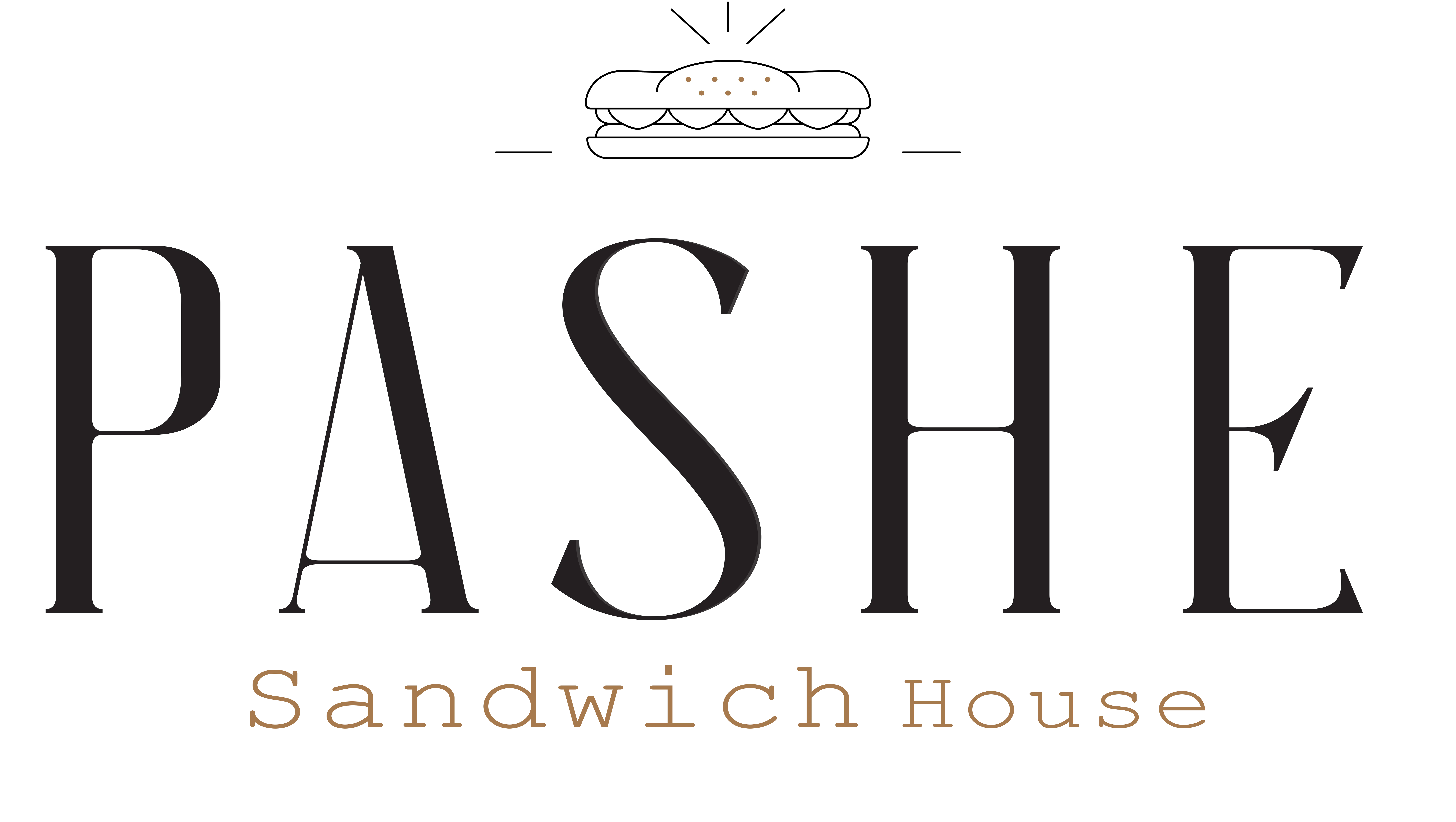 Pashe Sandwich House Logo